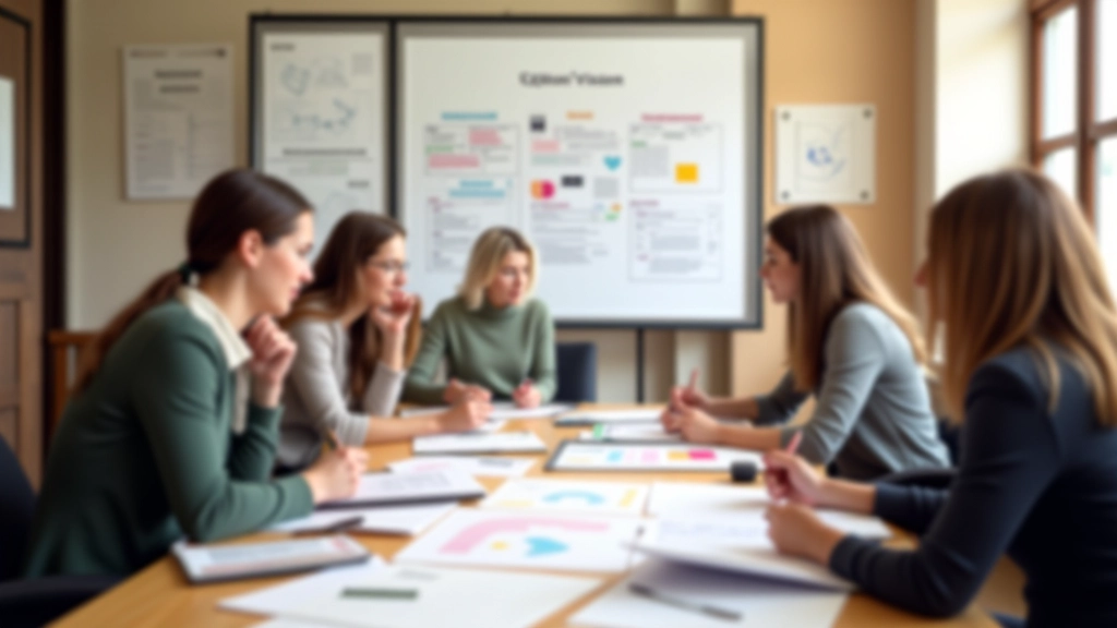 Goal clarity workshop in Ireland with participants working on vision planning